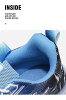 Zapatos deportivos de malla ligeros y transpirables para hombre con suelas de PVC, correas suaves, a la moda para correr y caminar en primavera y verano - details 7