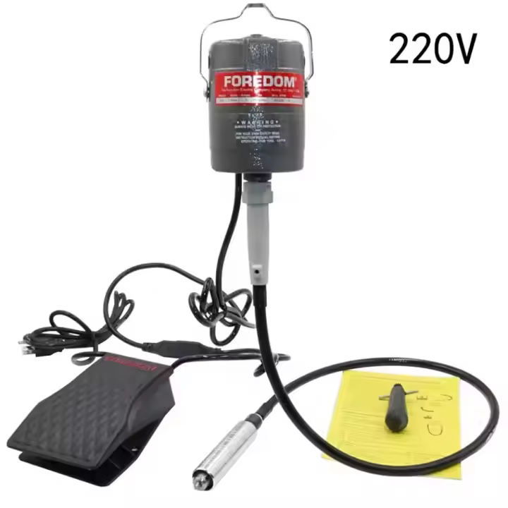 Molino de Eje Flexible Profesional PHYHOO Herramienta Eléctrica de Alta Velocidad para Grabado y Pulido de Metal Control de Velocidad Variable Mejoras del Hogar - 1