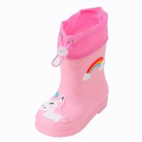 Botas De Lluvia Infantiles Dibujos Animados Con Cordón Elástico Impermeables Antideslizantes Para Niños Y Niñas Viaje Al Aire Libre Todas Las Estaciones - details 7
