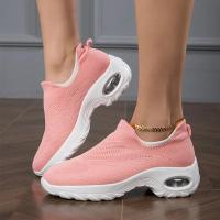 Zapatillas deportivas para mujer, zapatillas de malla Fly Weave para correr Primavera y verano Zapatillas de deporte casuales de caña baja - details 7