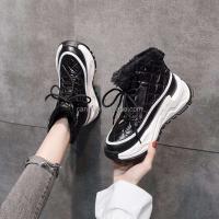 Nuevas botas de diseñador para niños de alta calidad, zapatos deportivos juveniles de piel con purpurina en el tobillo para invierno, precio bajo para la escuela - details 7