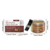 La crema para el cuidado del cabello HOEGOA Batana nutre y repara el cabello, restaura la luminosidad del cuero cabelludo, hidrata y cuida el cabello fuerte y saludable. - details 0