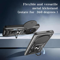 Teléfono para Vivo X200 Pro 5G con cubierta de lente deslizante, funda con soporte a prueba de golpes - details 7