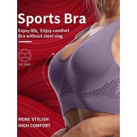 Sujetador deportivo con almohadillas incorporadas, transpirable, alta elasticidad, sin aros, perfecto para yoga, fitness, correr - details 20