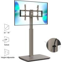 Soporte TV de Madera con Base Ajuste de Altura, Giro, Gestión de Cable para Pantallas de 32 a 70 Pulgadas - details 10