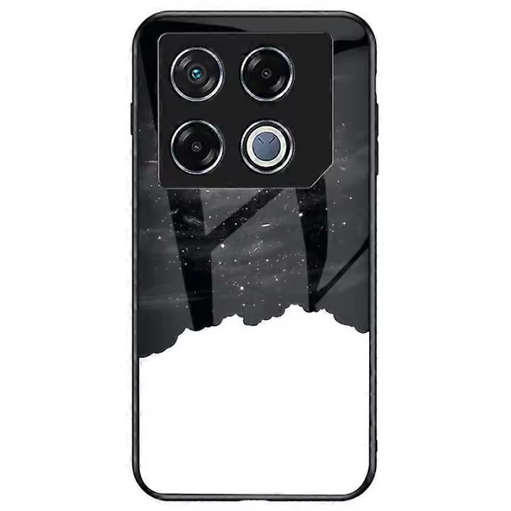 Para Infinix GT 20 Pro 5G Funda de teléfono de vidrio templado delgado Diseño de patrón de cielo estrellado - 1