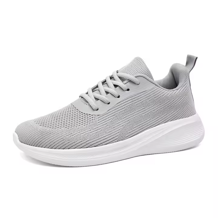 Verano 2025, zapatos deportivos casuales de malla transpirable para hombre, ligeros, con absorción de impactos, puntera ancha, últimos zapatos casuales. - 1
