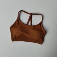 Sujetador deportivo desnudo para mujer, espalda Sexy a prueba de golpes, sujetador de Fitness de secado rápido, entrenamiento de Pilates, deportes, correr, Yoga, camiseta sin mangas - details 3