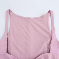 Moda Otoño-Invierno para Mujer OUWU Blusa Lateral con Cremallera Estilo Chic sin Mangas - details 3