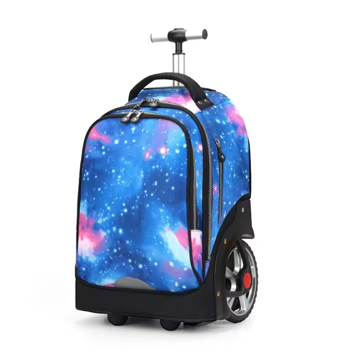 Mochila Escolar de Rueda Grande Impermeable, Resistente al Desgaste, Capacidad para Hombres y Mujeres Hecha en China - 1