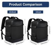 Mochila de Viaje Ryanair Impermeable con Cargador USB Tamaño 40x20x25 Equipaje de Mano 45x36x20 - details 2