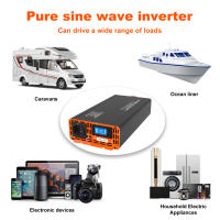 DATOUBOSS Inversor 12V/24V/48V-220V 50HZ 1500W DC a AC Convertidor de Voltaje - details 5