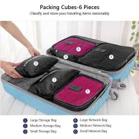Bolsas organizadoras para maletas, 6 piezas, impermeables, incluye cubos de embalaje, 3 bolsas de compresión - details 27