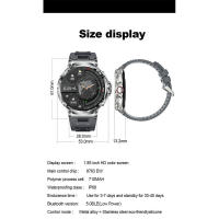 Reloj Deportivo Inteligente Pantalla HD de 1.85 Pulgadas Bluetooth Llamadas - details 12