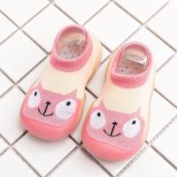 Calcetines antideslizantes de algodón para niño y niña recién nacida, suela de goma con dibujos animados, zapatos para interiores - details 10