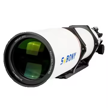 Telescopio Refractor APO Aochromático Triplet SVBONY SV550 122mm F7 FPL51 para Astrofotografía de Cielo Profundo Material de Vidrio ED FPL51 Made in China Magnificación 224X - 1
