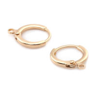Aretes de Cuerda de Metal Dorado de 18K Diseño Redondo Rectangular de Alta Calidad - details 93