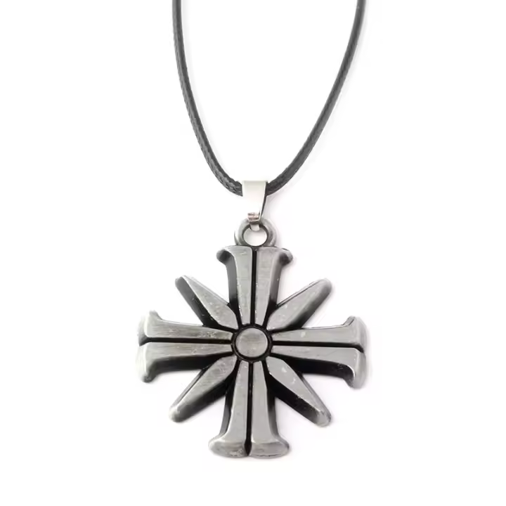 Llavero con colgante de la puerta del Edén para hombre y mujer, llavero con llaveros lejanos, regalo de joyería - 1