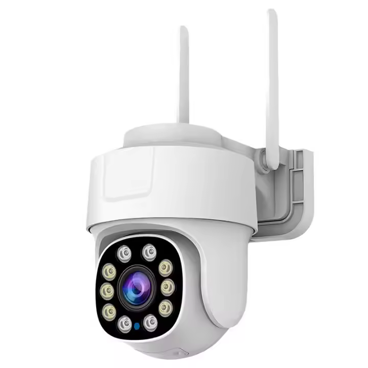 Cámara de Vigilancia Inteligente Tuya Smart 10X Zoom A prueba de agua, Monitorización de Seguridad para el Hogar y Exteriores Función de Seguimiento Automático, Visión Nocturna, Zoom 8.0 a 11.9x, Ángulo de Vista de 131st y Up - 1