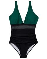 Traje de Baño de Malla Estilo Tanga 2024 Control de Barriga Traje de Baño de Playa Retrocedible - details 13