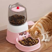 Fuente de agua de gran capacidad, cuenco con separación en seco y húmedo, fuente de agua, alimentador automático para mascotas, dispensador de comida para perros desmontable - details 10