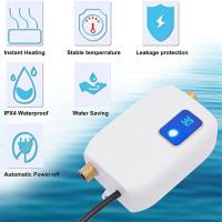 Calentador de agua instantáneo eléctrico portátil, 3500W, con protección contra sobrecalentamiento, para cocina, baño, enchufe europeo - details 5