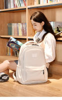 Mochila de viaje impermeable de gran capacidad Unisex para estudiantes - details 8