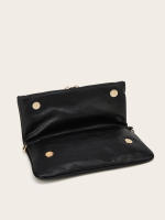 2025 patrón de lichi cadena de las axilas pequeña bolsa de moda de las mujeres de gama alta pequeña bolsa cuadrada de un solo hombro bolsa de mensajero - details 5