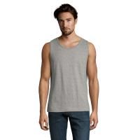 Camiseta sin mangas de algodón MARNAULA modelo Justin - tallas hasta 5XL - details 13