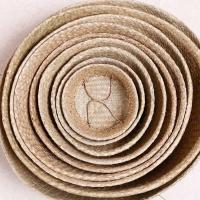 Nuevo Cesta ETA de pastizales de flores tejidas Pita, ETA interior y exterior, contenedor de plantas, cesta sucia - details 6