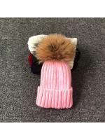 Gorro de invierno con pompones de piel para mujer, gorro de invierno para mujer y niña, gorros tejidos, gorro grueso para mujer - details 4