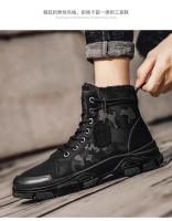 Botas de Trabajo para Hombres Primavera 2025 Impermeables Antideslizantes Altas de Lona Camuflajes para Trabajo al Aire Libre - details 11