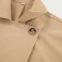 Gabardina elegante de invierno para mujer, holgada, informal, a la moda, versátil, larga - details 17
