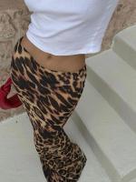 falda elegante con estampado de leopardo para mujer, faldas Maxi, ropa Y2K para oficina, Club, fiesta, ropa de calle informal, venta al por mayor, 2025 - details 14
