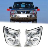 Luz delantera de señal de giro para coche, marcador de luz de esquina, luz de parachoques, Nissan Patrol Y60, Y61, 2001-2003 - details 1
