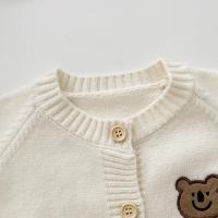 Cárdigan de punto para bebé recién nacido, Top de manga larga informal, suéter para niños y niñas, ropa de otoño e invierno - details 8