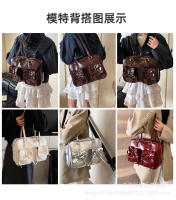 Bolso de mano para mujer con una sensación de alta gama, nuevo bolso de axila para ir al trabajo moderno y sencillo, mochila informal 2024 - details 1