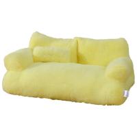Sofá suave y cómodo para mascotas, cama extraíble y lavable, nido de felpa antideslizante, cojín decorativo para dormir para gatos, suministros para mascotas, 1 Juego - details 31