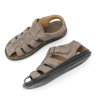 Sandalias romanas de verano para hombre, cómodas y transpirables, con suela suave. - details 6