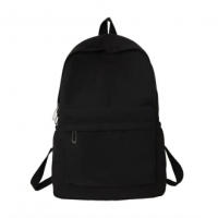 Mochila escolar impermeable para mujeres, mochila escolar de gran capacidad, cremallera suave, color sólido, mochila casual para - details 5