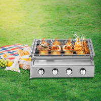 Parrilla de Gas de 4 quemadores, para barbacoa, Camping - details 5
