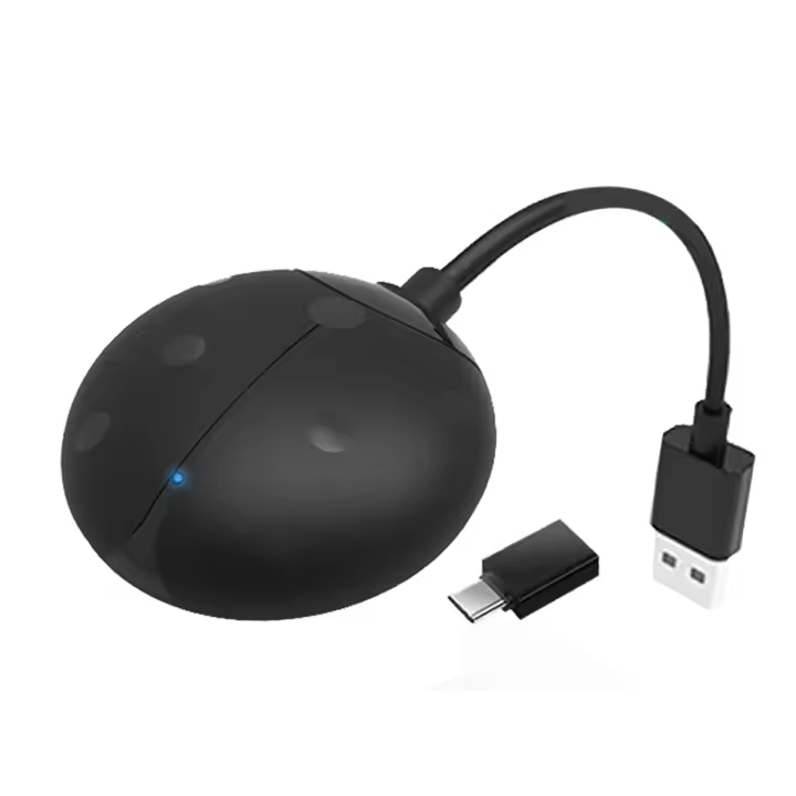 Adaptador CarPlay inalámbrico 2 en 1, Dongle USB con cable, Android, Auto AI Box, reproductor multimedia para coche, Bluetooth, conexión automática - 1