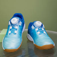 Zapatos de bádminton profesionales ligeros, transpirables, antideslizantes, amortiguadores, rojos, profesionales, zapatos de tenis. - details 8