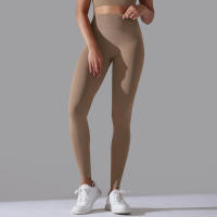 Pantalones de yoga sin costuras para mujer, ropa deportiva Fiess, leggings de cintura alta, pantalones de ejercicio para correr, 11 colores - details 16