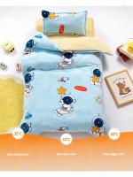 Juego de Ropa de Cama de Dibujos Animados para Bebé Calentito para Otoño-Invierno - details 4