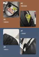 Mochila de Cuero Suave Mochila de Viaje de Ocio para Estudiantes Universitarios, Mochila de Ordenador de Gran Capacidad para Hombres - details 47