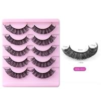 Pestañas postizas 3D de visón, extensiones dramáticas, tira rusa, venta al por mayor, 5/2 pares - details 6