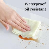 Pegatinas de Pared de Alfombra de Aluminio Autoadhesivas, a Prueba de Humedad, Patrón de Mármol para Cocina y Baño - details 3