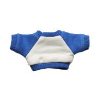 Ropa de muñeca de algodón, camiseta interior a rayas, ropa de muñeca de felpa de Color sólido, suéter de 15cm, ropa de muñeca sin atributos de alta calidad - details 9