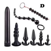 Juego de Silicona Leten 4/5/7/8Pcs Combinación de Plug Anal Rétrico Vaginal - details 6